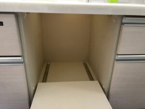 愛媛キッチン取付け隊　食洗機の取外して収納　施工後